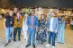 Welsh economy minsiter Vaughan Gethin (centre) launching the