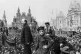 Lenin speaking in Moscow's Red Square on May Day 1919