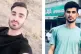 Sirwan Alipour, a 23-year-old Iranian Kurd, (left) and (righ