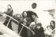 The Vasquez family flying out of Chile