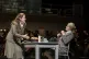 Unconvincing: Giselle Allen (left) as Magda Sorel