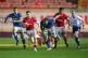 Wales' Gareth Davies (second left) breaks through on his way