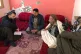 Joe Glenton (left) interviewing the families of those killed