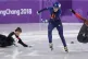 Great Britain's Elise Christie (middle)