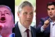 Ian Lavery, Sir Keir Starmer and Richard Burgon