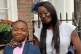 Kai Agyepong with his mum Mina