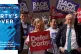Conservative party leadership contender Boris Johnson with s