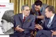 DIALOGUE FOR PEACE: Richard Nixon (right) meets Leonid Brezh