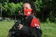 A woman guerilla of the ELN, Columbia's remaining armed comm