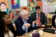 BREAKING NEW GROUND: Corbyn talks to members of a social ent
