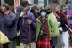 Hungry homeless in Quito, Ecuador, last Thursday, queue at a