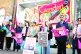 STRENGTH IN NUMBERS: NEU picket line at Regent High School i