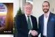 PEAS IN A POD: El Salvador president Nayib Bukele, of Palest