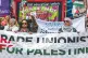 NEU palestine demo