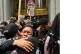 Campaigners celebrate after police officer Jason Van Dyke wa