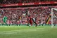 Saido Mane scores Liverpool's first goal of the afternoon