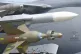 Missiles attached to a fighter jet