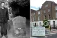 (L to R) Niall McDevitt by William Blake’s headstone in Bu