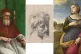 (L to R) Portrait of Pope Julius II,1511; Study for the Head