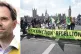 FOR THE FEW NOT THE MANY: Extinction Rebellion demonstration