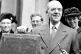 POST-WAR AUSTERITY: Sir Stafford Cripps, as Labour Chancello
