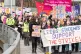 Students in Leeds march in solidarity with striking lecturer