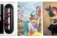(L to R) David Gentleman, Martin Rowson, Banksy