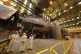 A Trident submarine under construction