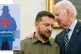 WAR TETE-A-TETE: Vlodymyr Zelensky and Joe Biden last Saturd