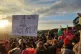 Thousands of protesters gather in Dartmoor National Park