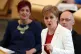 Nicola Sturgeon (white jacket)