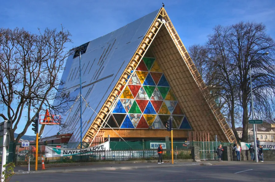 cardboard cathedral